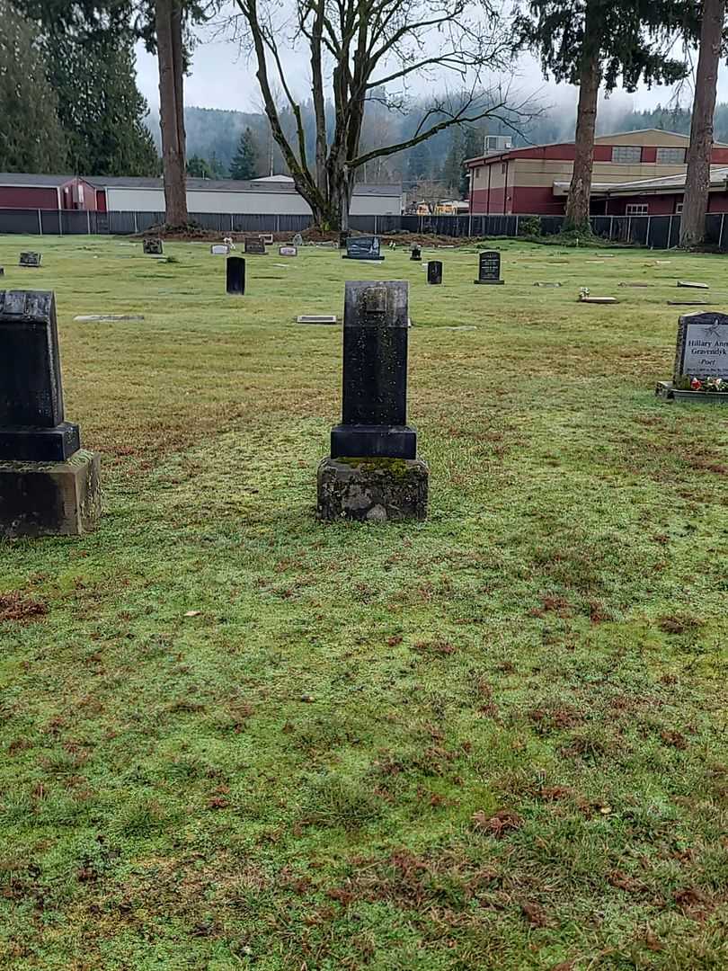 Minnie W. Katzer's grave. Photo 2