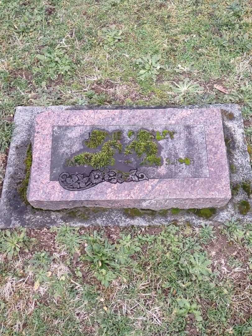 Jennie Giles's grave. Photo 1