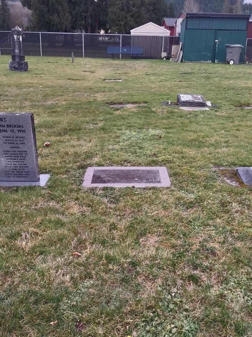 Robert J. Tallman's grave. Photo 1