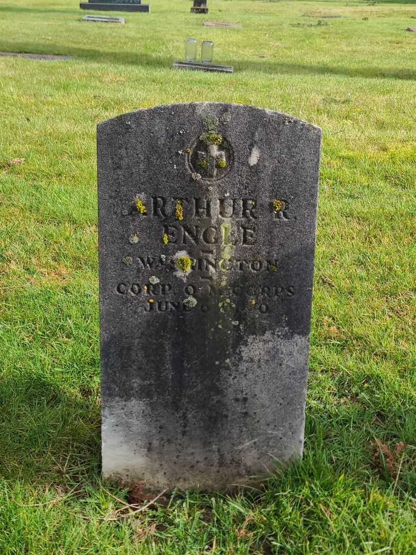 Arthur R. Engle's grave. Photo 2