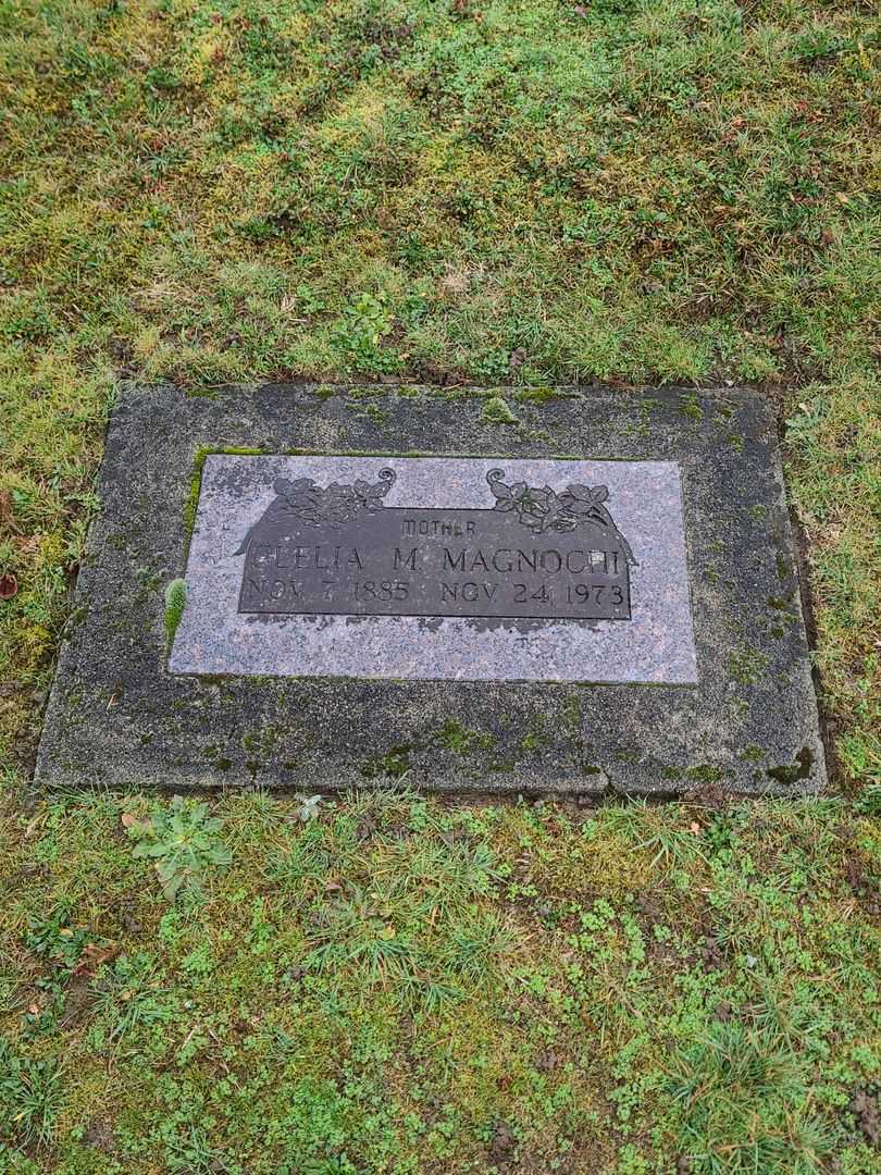 Clelia M. Magnochi's grave. Photo 1