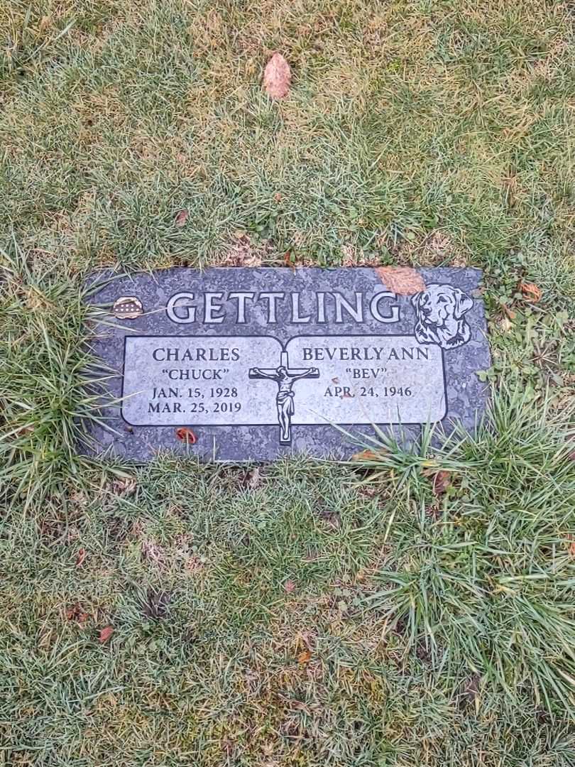 Charles Leighton "Chuck" Gettling's grave. Photo 2