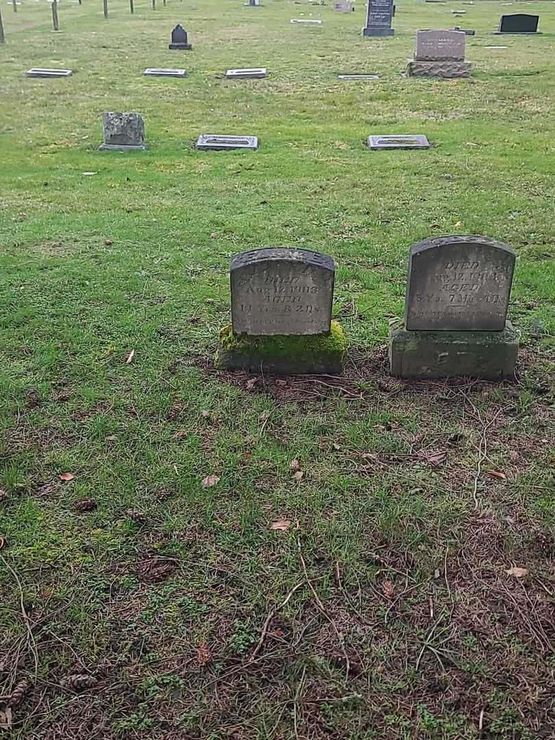 Eunice Faulds's grave. Photo 2