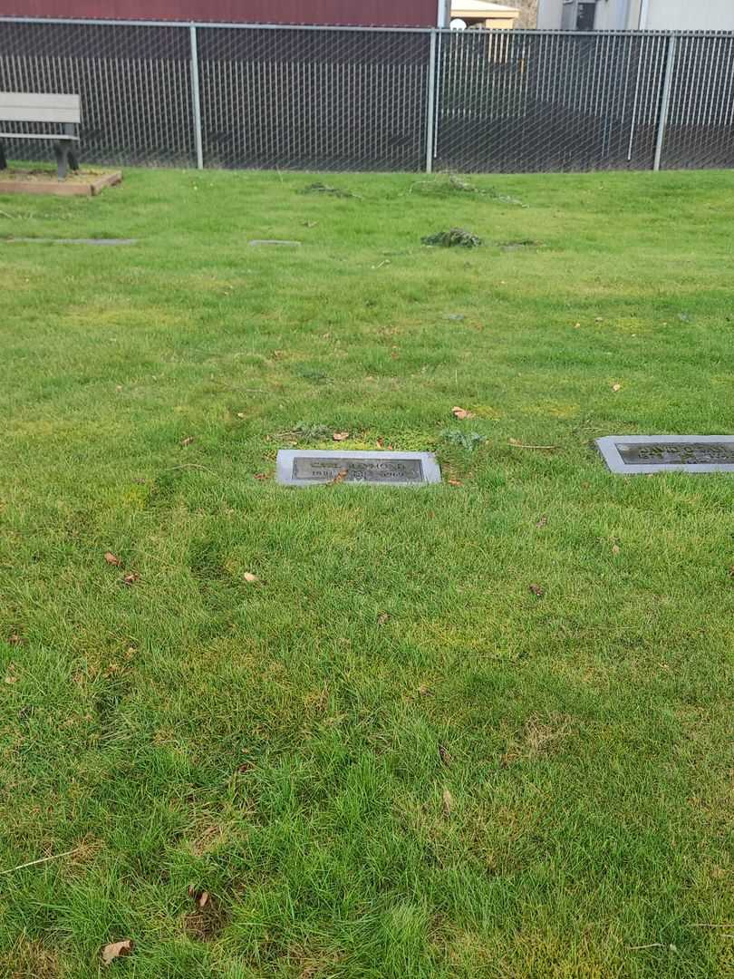 Carl Raymond's grave. Photo 2