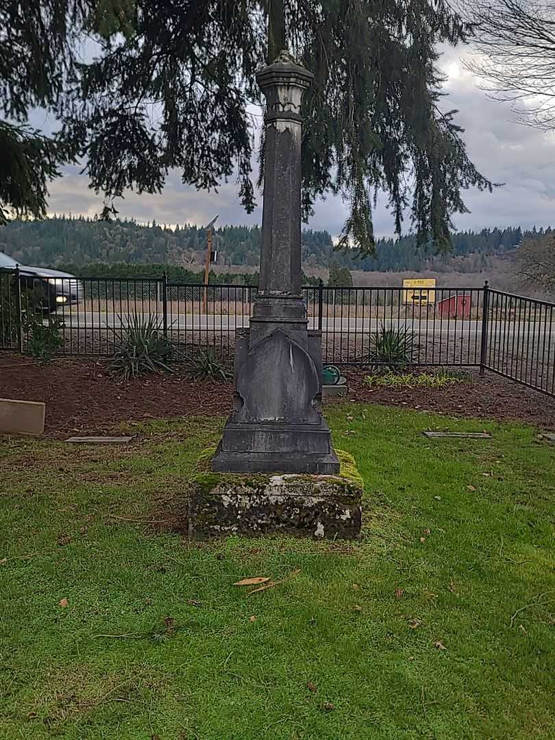 William Rock Faulds's grave. Photo 1