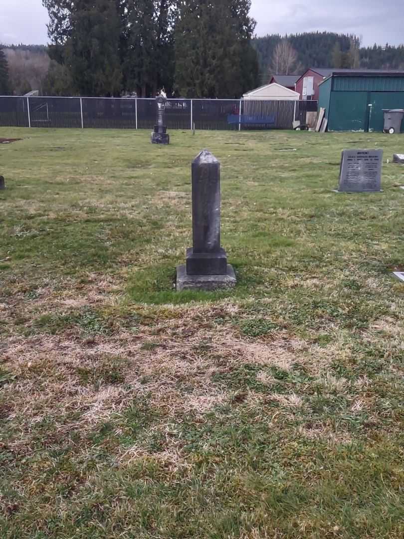 Martha Nelson's grave. Photo 1