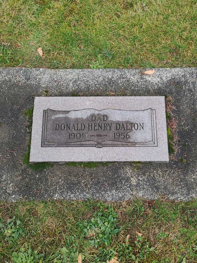 Donald Henry Dalton's grave. Photo 2