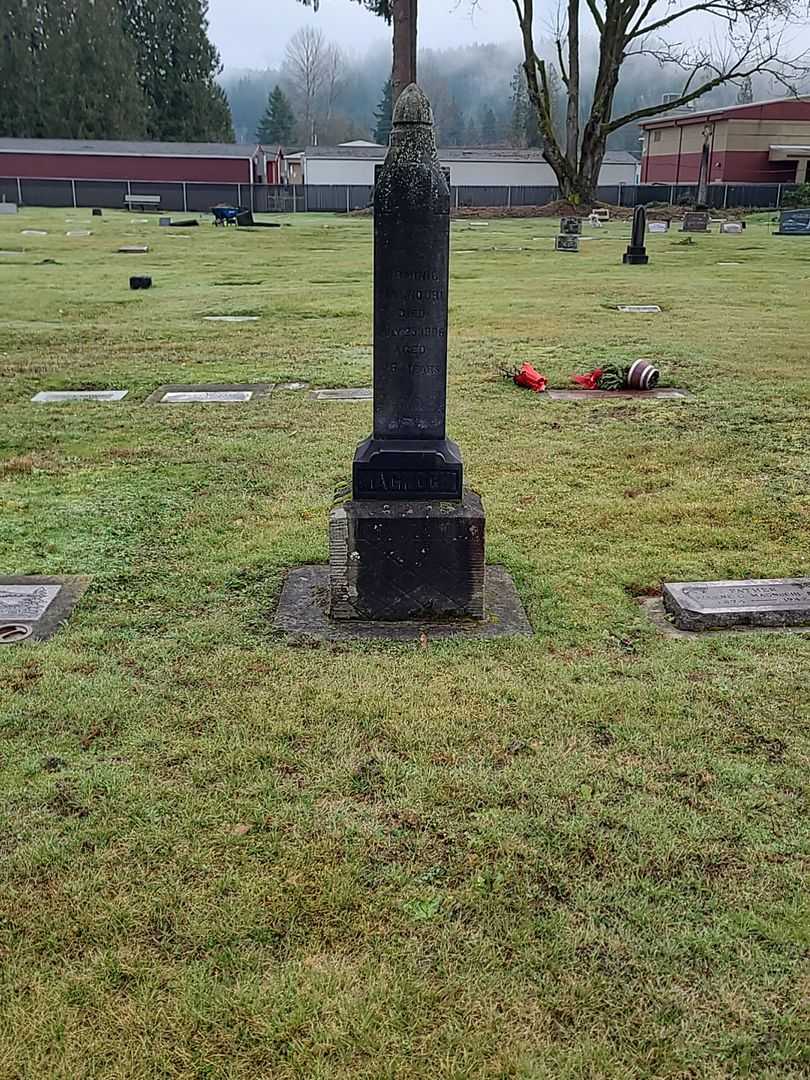 Dominic Magnochi's grave. Photo 2