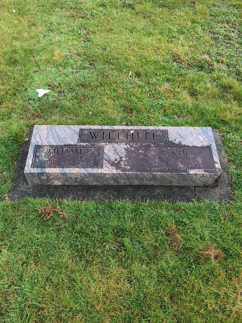 Rachel Willhite's grave. Photo 1