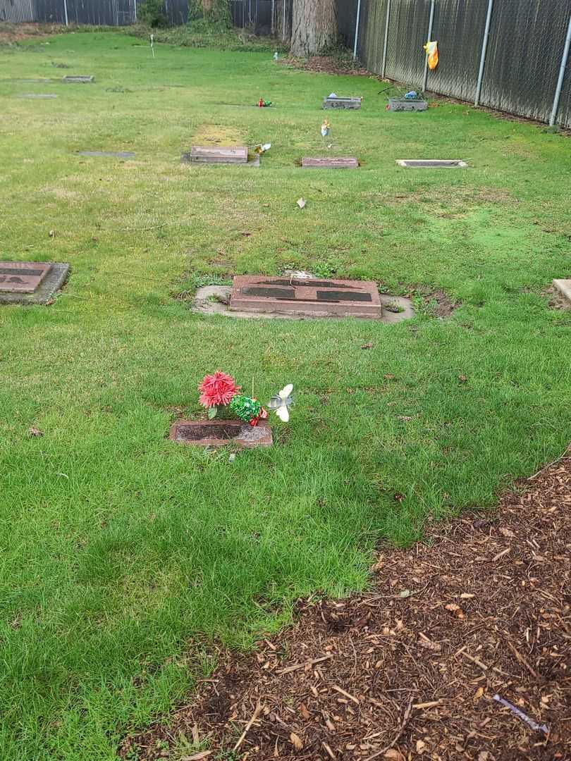 Baby Lewis's grave. Photo 1