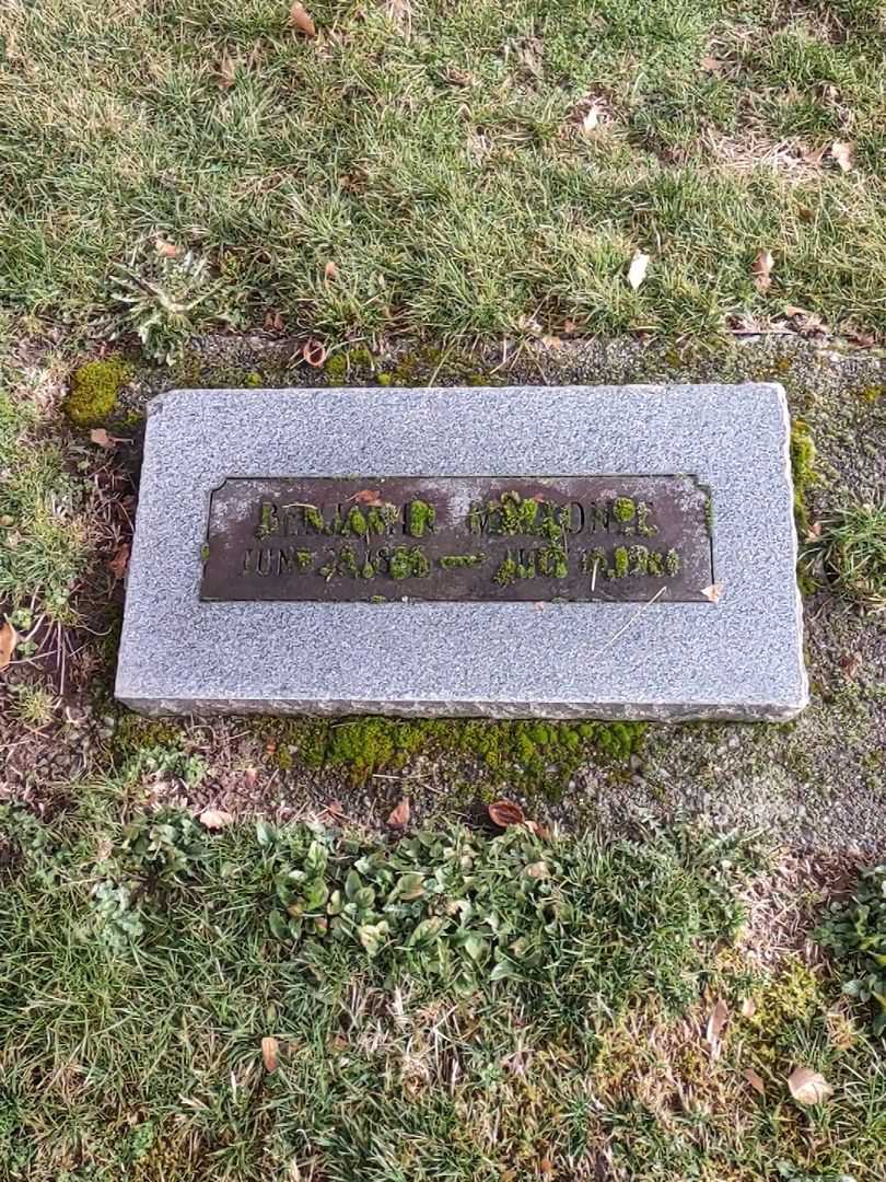 Benjamin "Ben" Mallonee's grave. Photo 1
