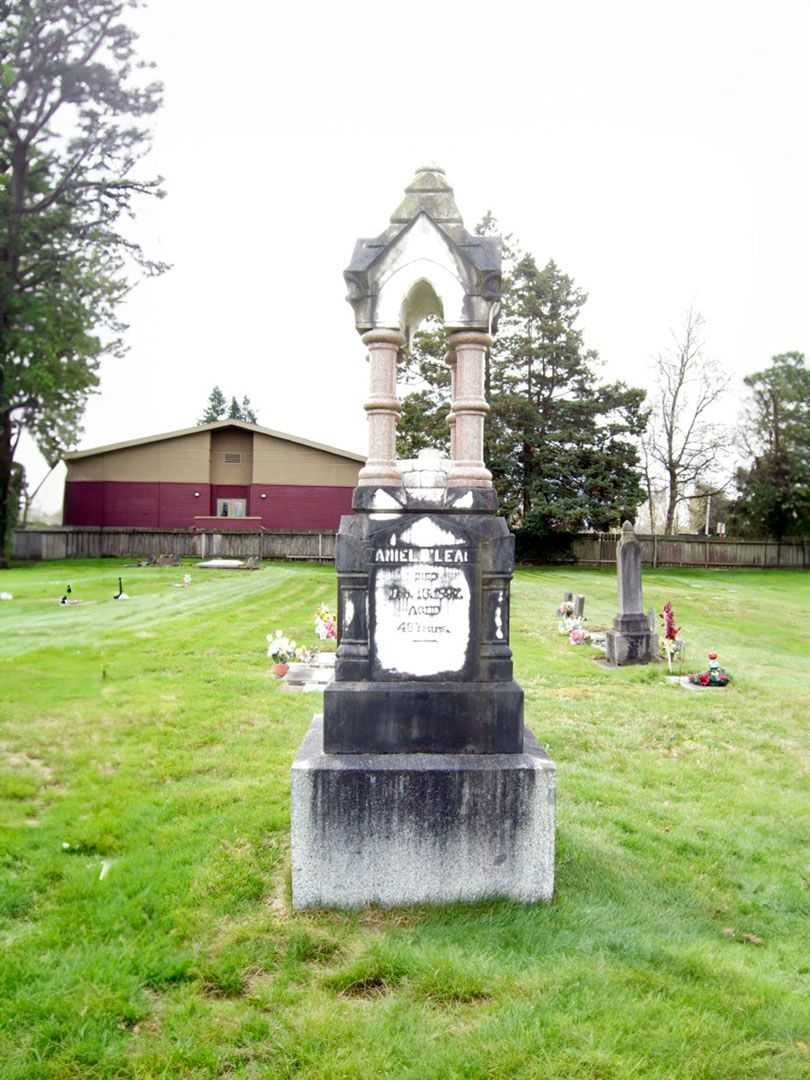 Daniel O'Leary's grave. Photo 1