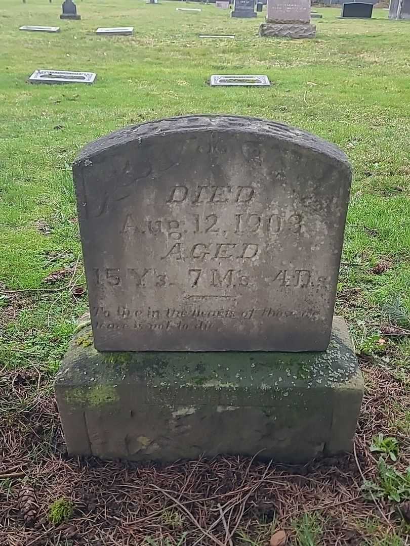 Hope Faulds's grave. Photo 3