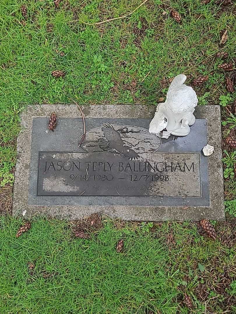 Jason Teply Ballingham's grave. Photo 1