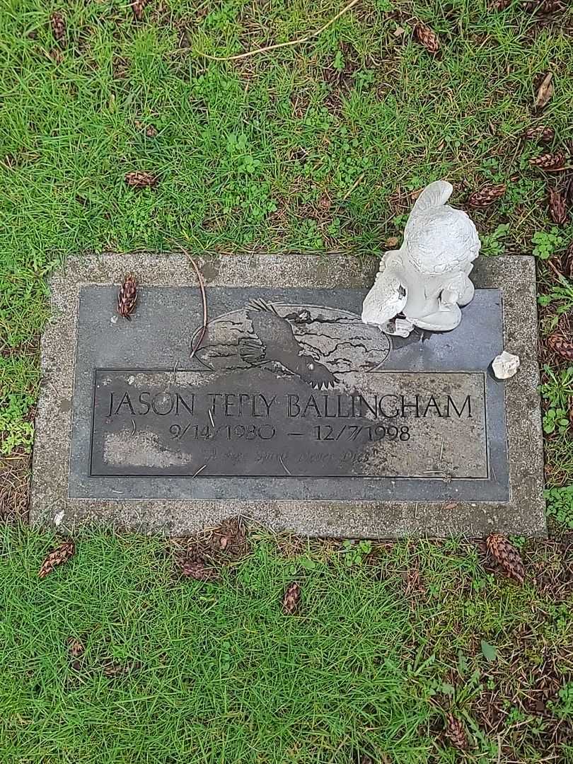 Jason Teply Ballingham's grave. Photo 2