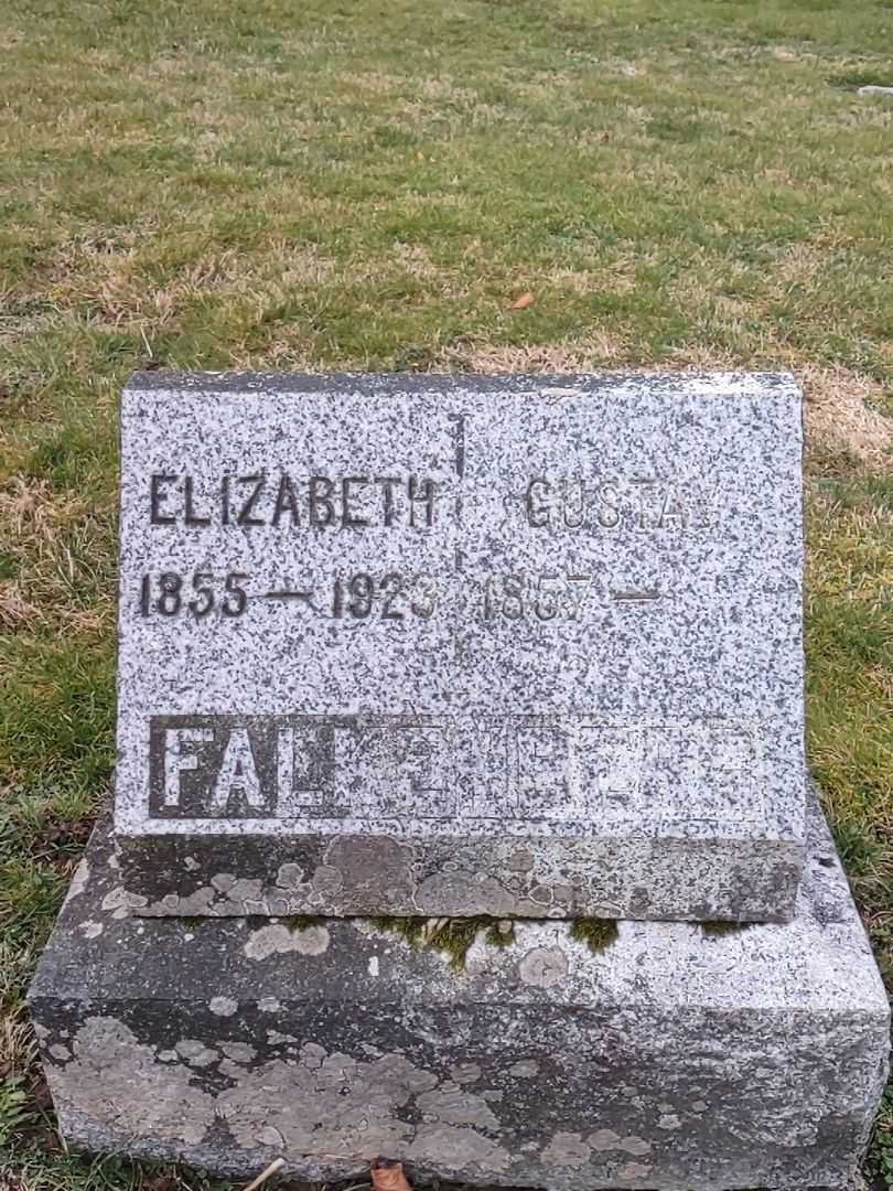 Gustav Falkenberg's grave. Photo 1