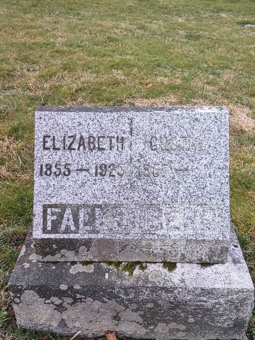 Gustav Falkenberg's grave. Photo 2