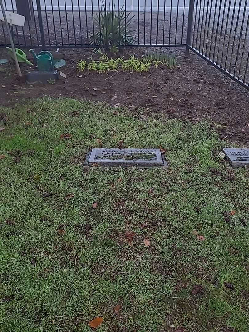 William Rock Faulds's grave. Photo 2