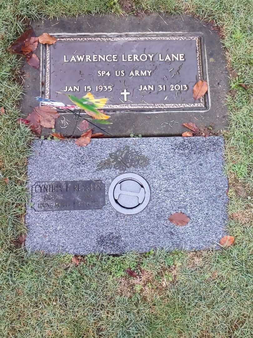 Lawrence Leroy Lane's grave. Photo 4