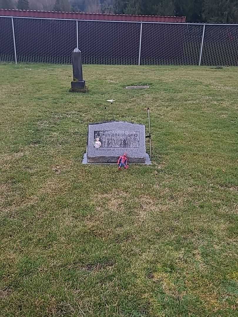 Joshua Marion Ward's grave. Photo 2