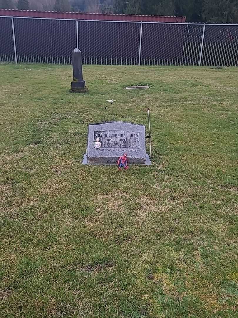 Joshua Marion Ward's grave. Photo 1