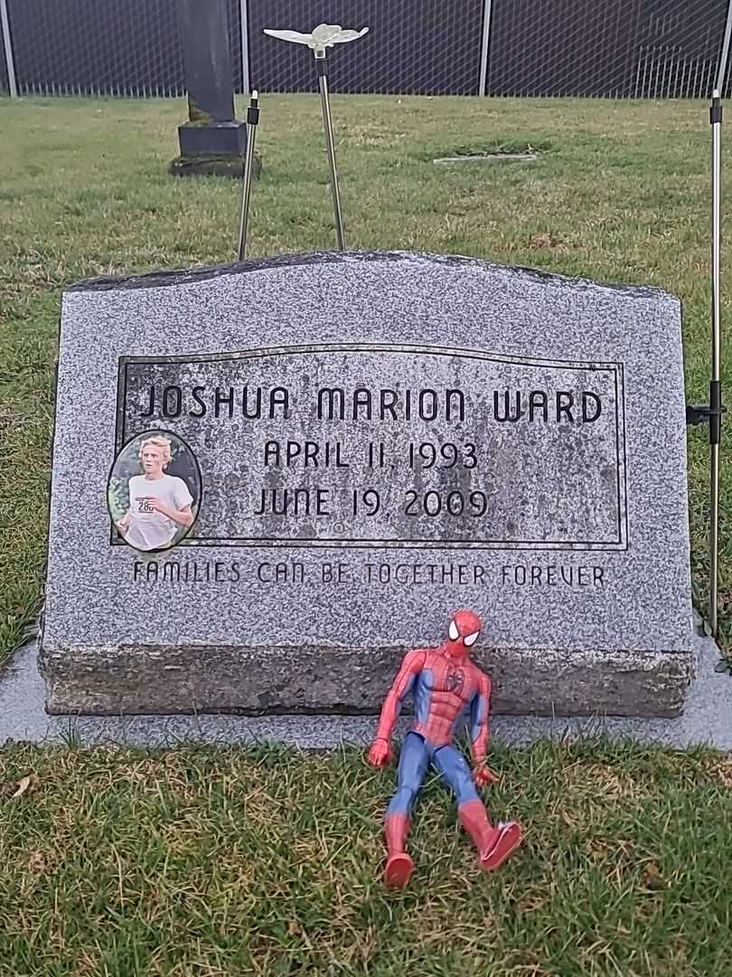 Joshua Marion Ward's grave. Photo 1