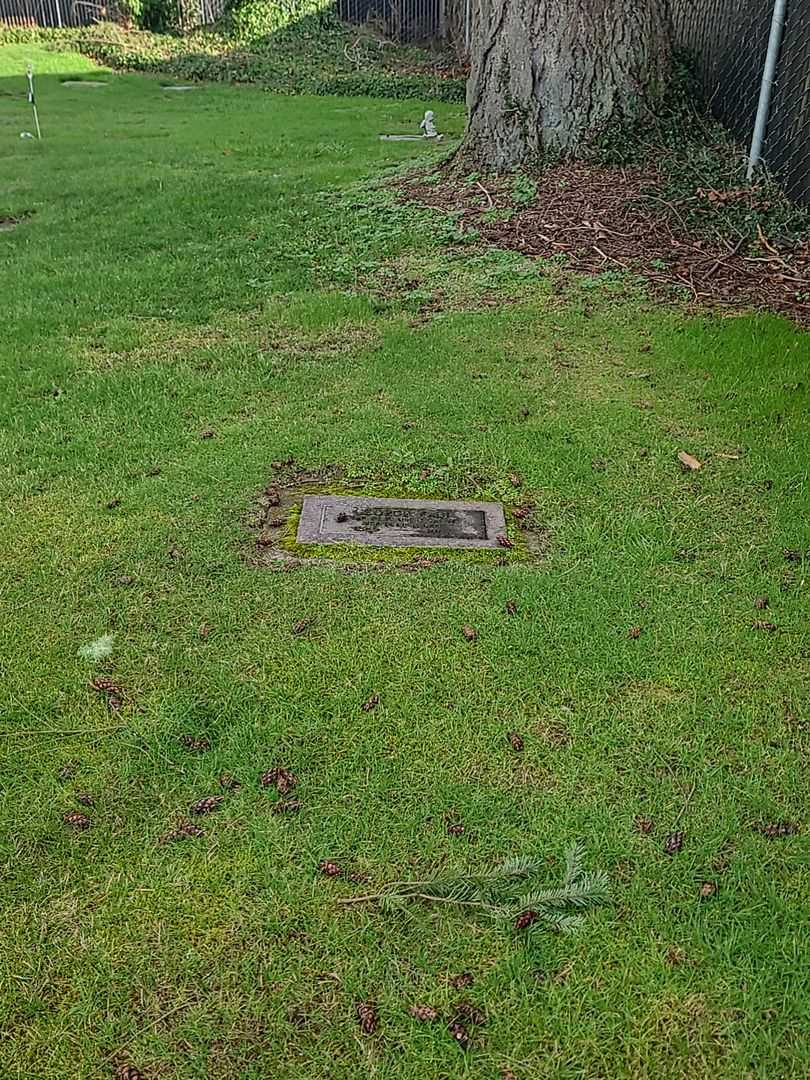 George Faul's grave. Photo 2