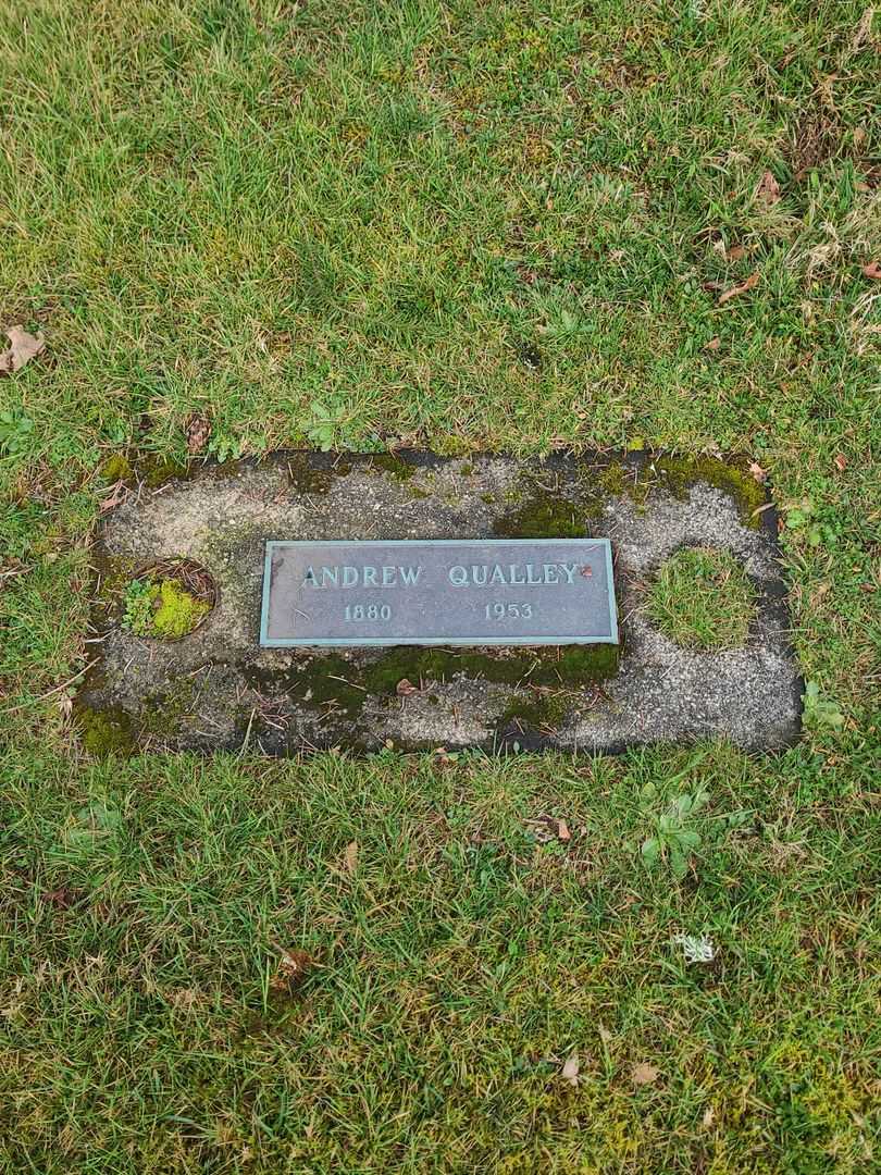 Andrew Qualley's grave. Photo 2