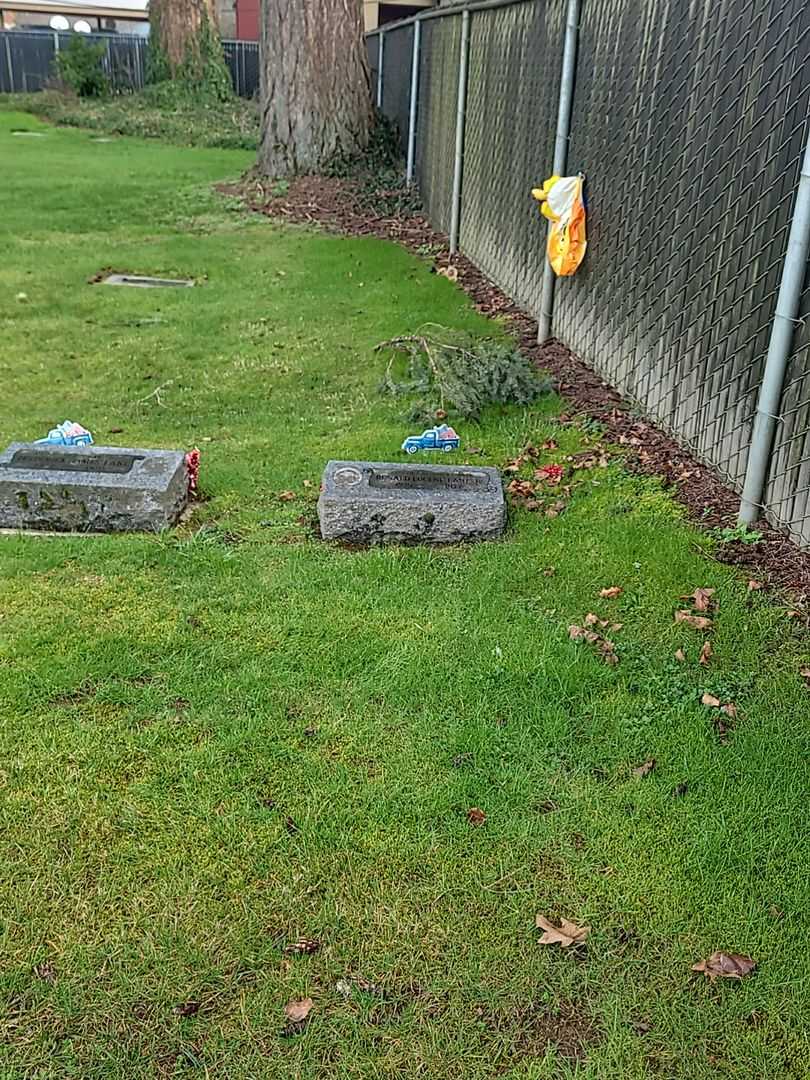 Ronald Eugene Lane Junior's grave. Photo 1