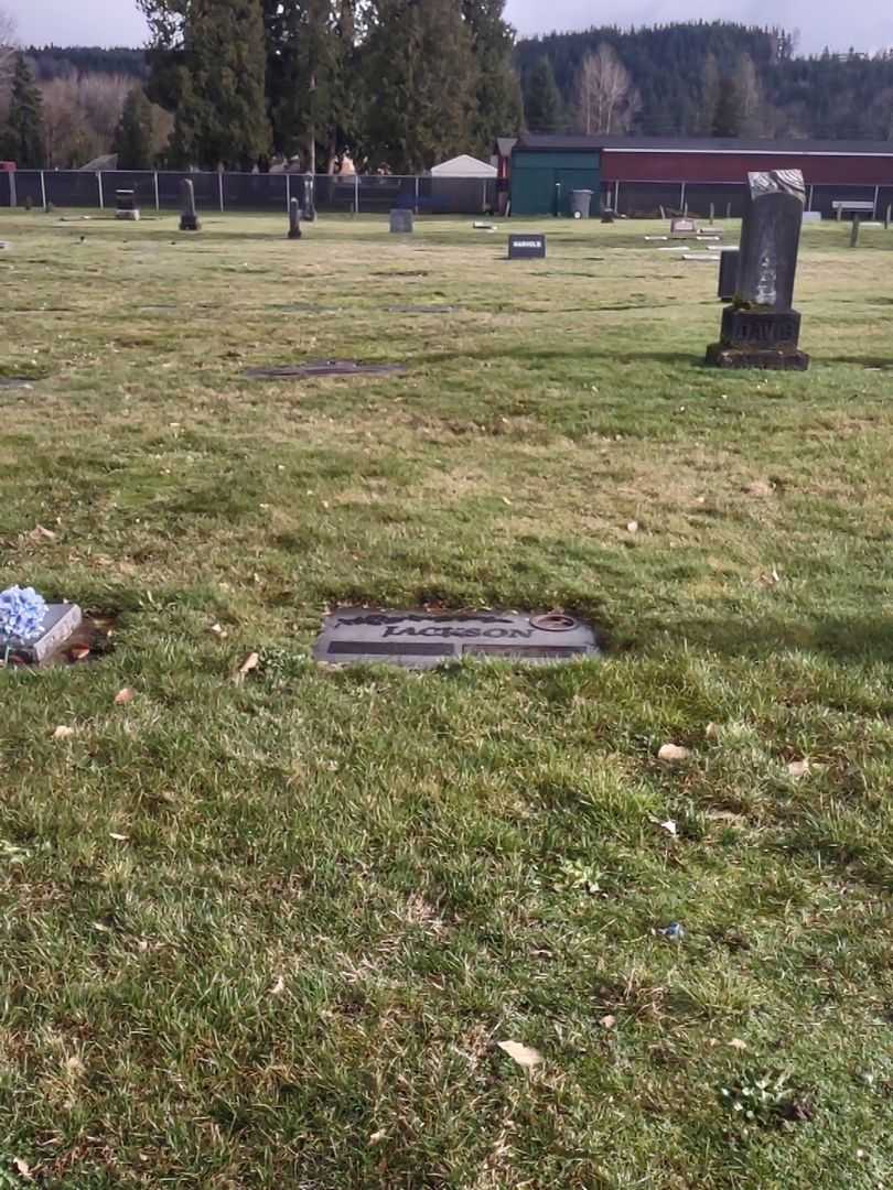 Timothy Vernon Jackson's grave. Photo 1