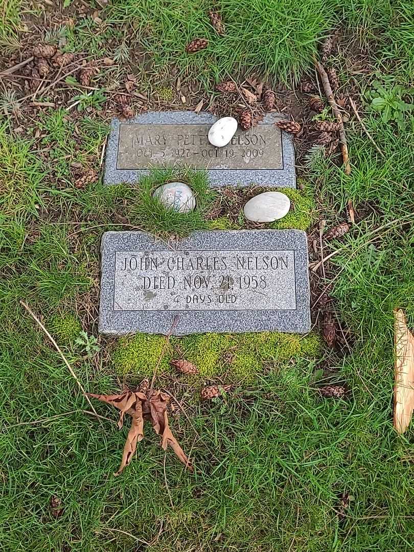 Mary Petty Nelson's grave. Photo 2