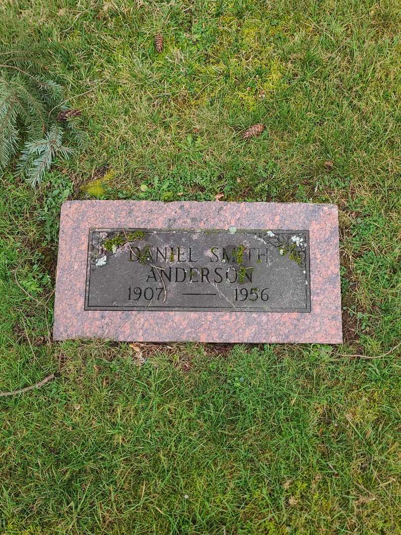 Daniel Smith Anderson's grave. Photo 1