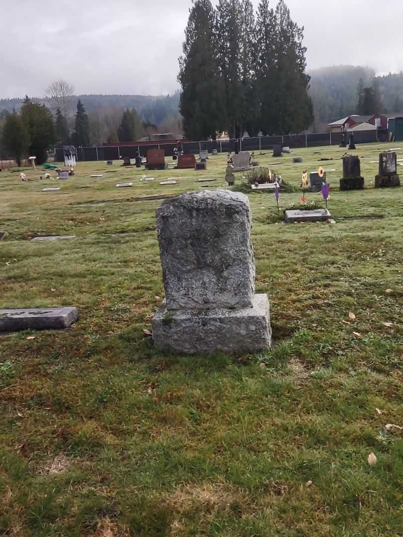 Knudt Knudtsen's grave. Photo 1