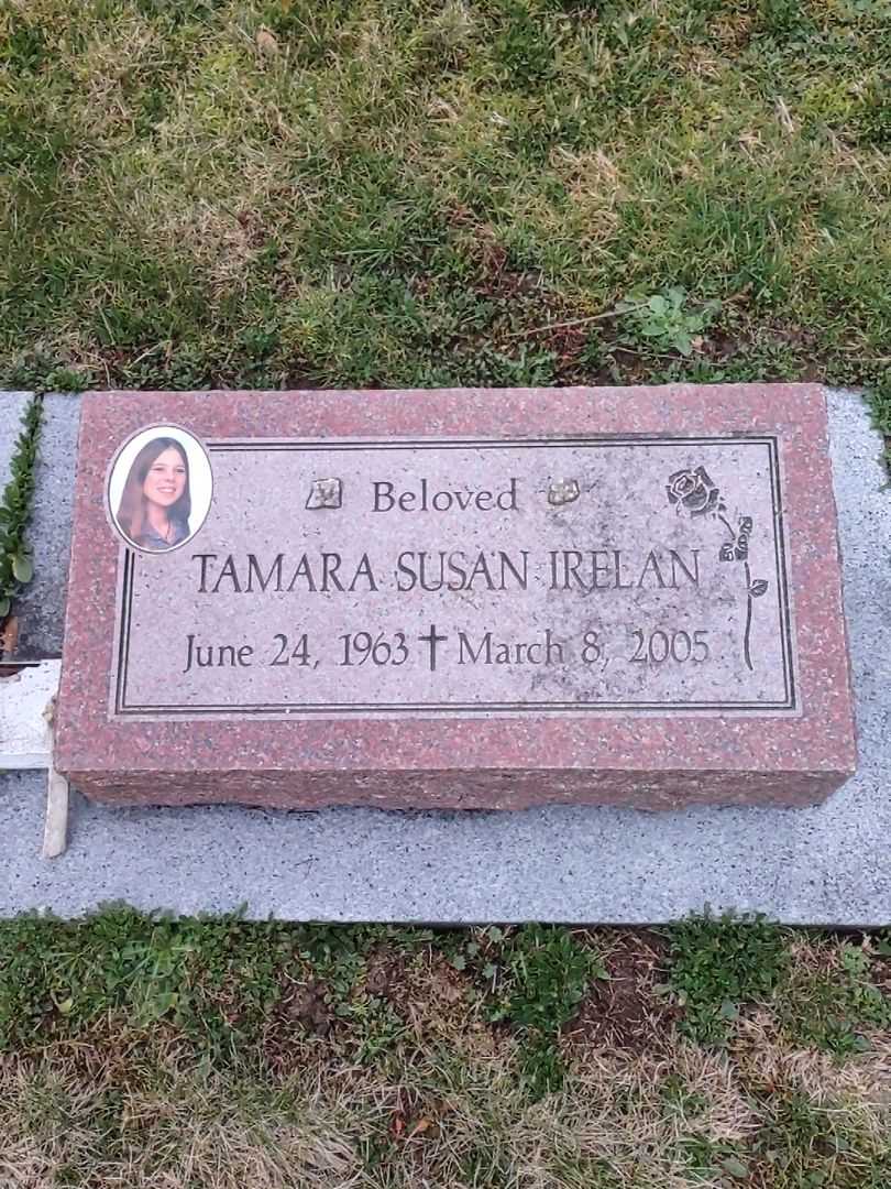 Tamara Susan Irelan's grave. Photo 4