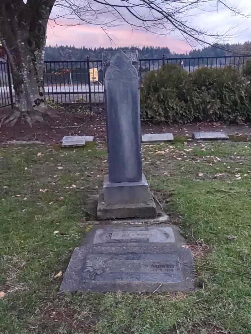 Jessie Evelyn Bagwell's grave. Photo 1