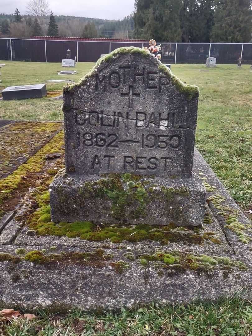 Golin Dahl's grave. Photo 1