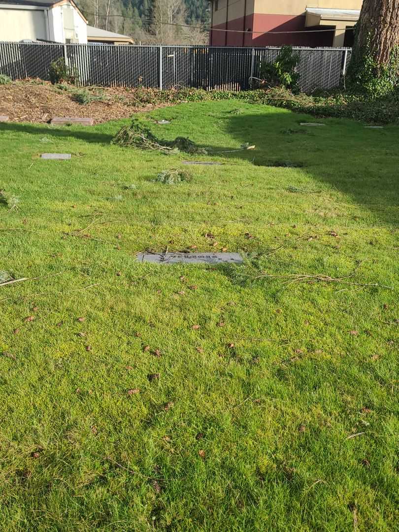 Burt Seymour's grave. Photo 2