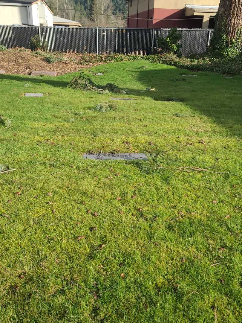 Burt Seymour's grave. Photo 1