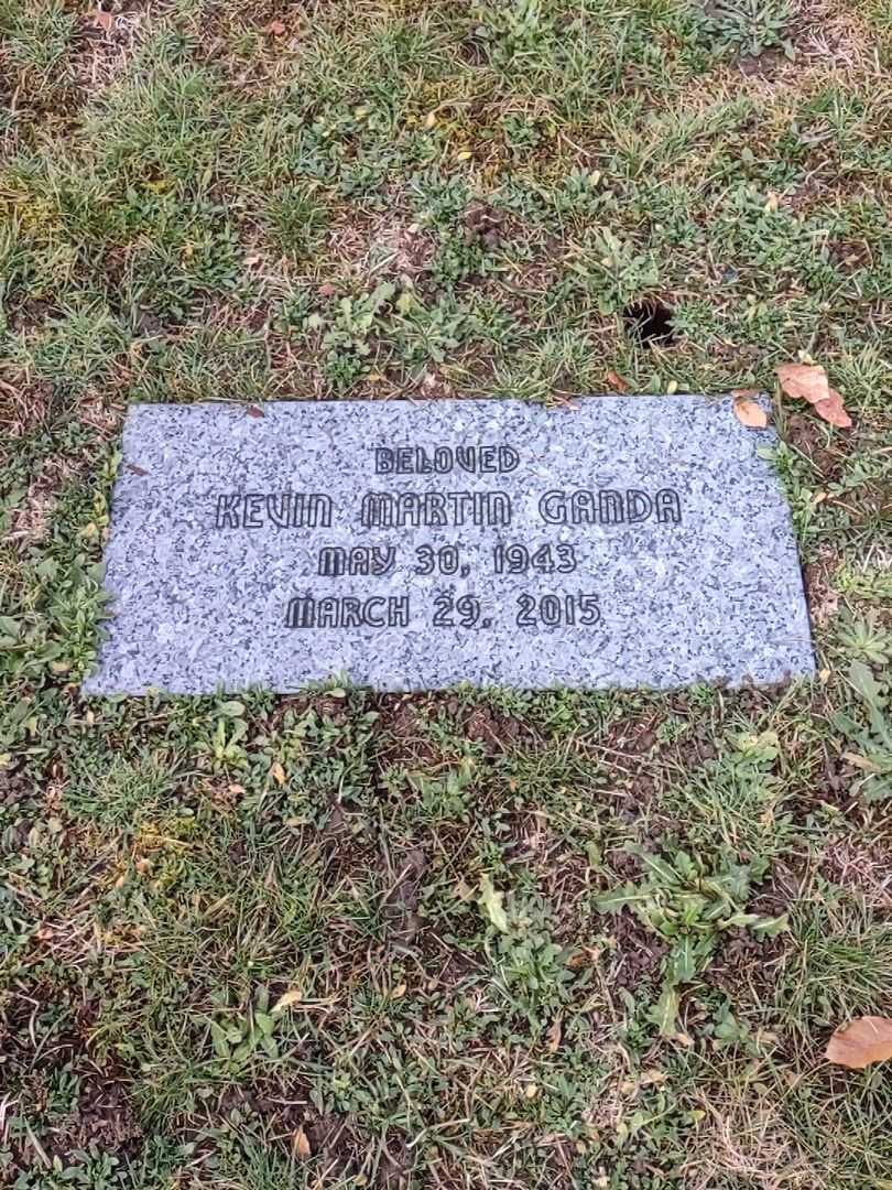 Kevin Martin Ganda's grave. Photo 1