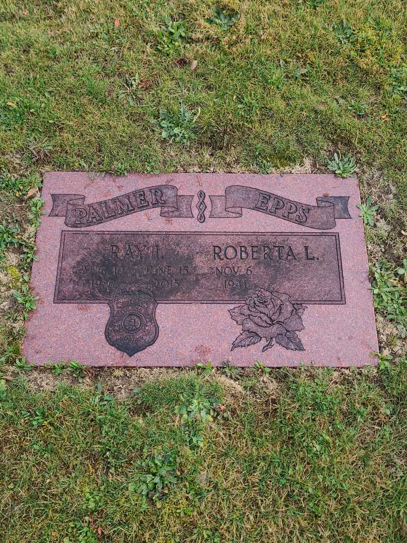Ray I. Palmer Epps's grave. Photo 1