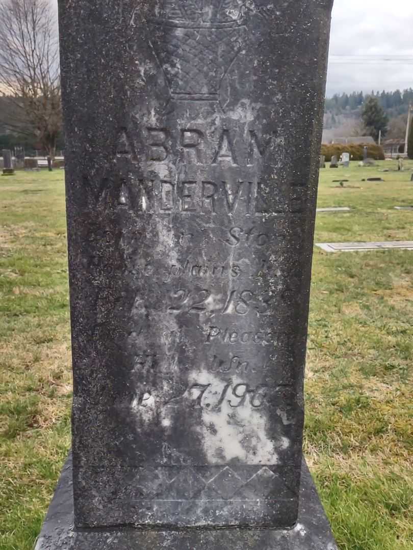 Rachel E. Manderville's grave. Photo 4