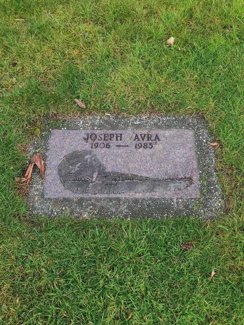 Joseph Vavra's grave. Photo 1
