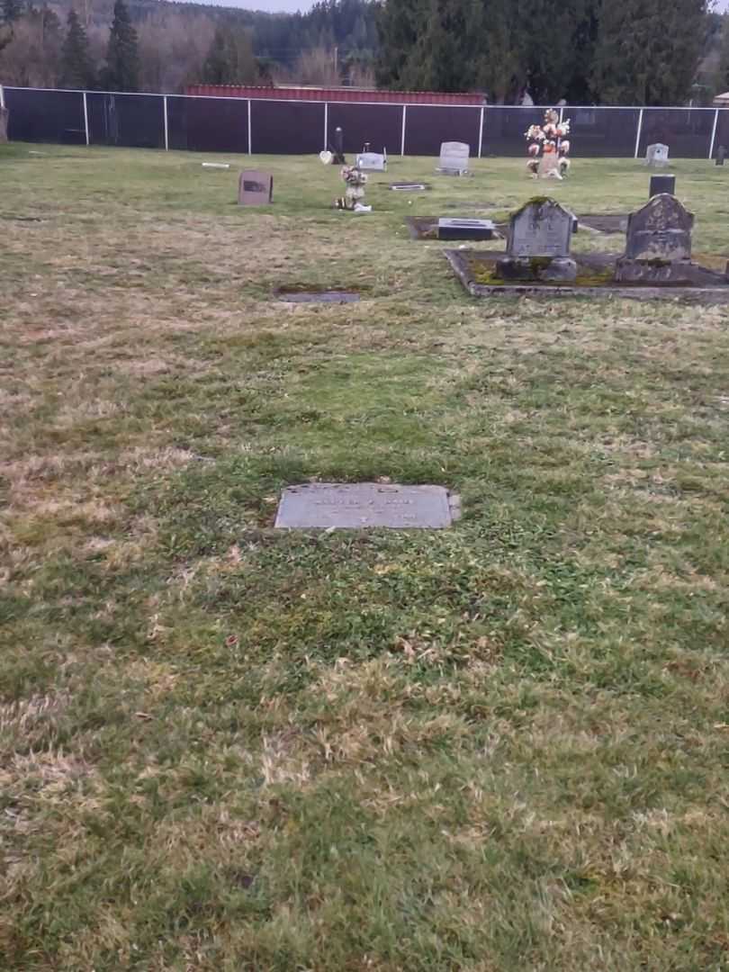 Walter E. Dahl's grave. Photo 2