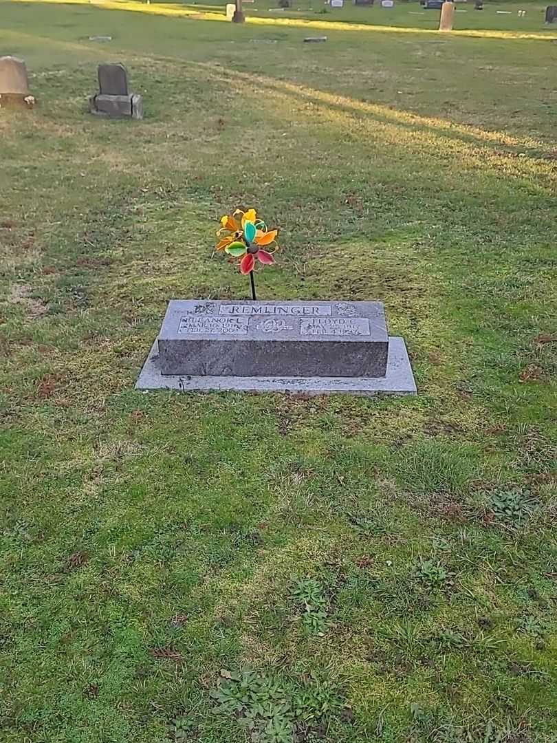 Floyd C. Remlinger's grave. Photo 2