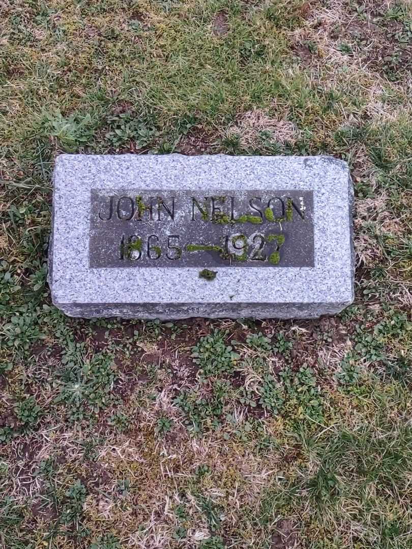 John Nelson's grave. Photo 1