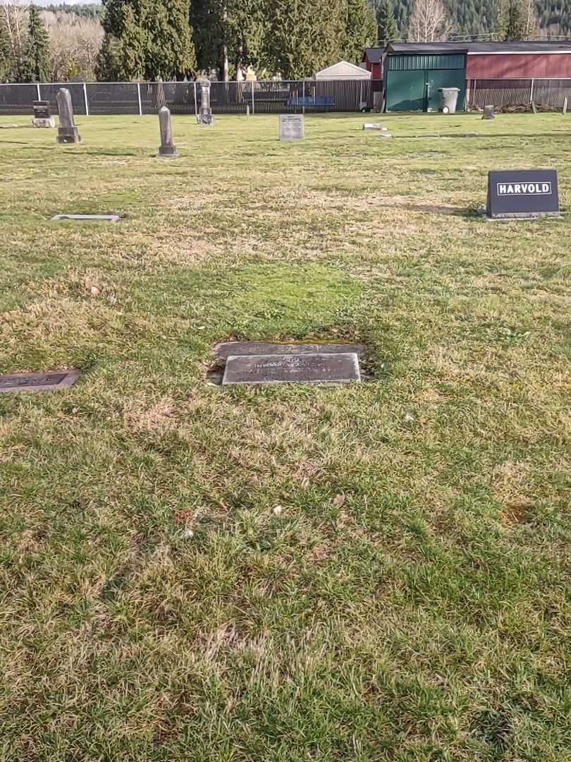 Peter Hansen's grave. Photo 1