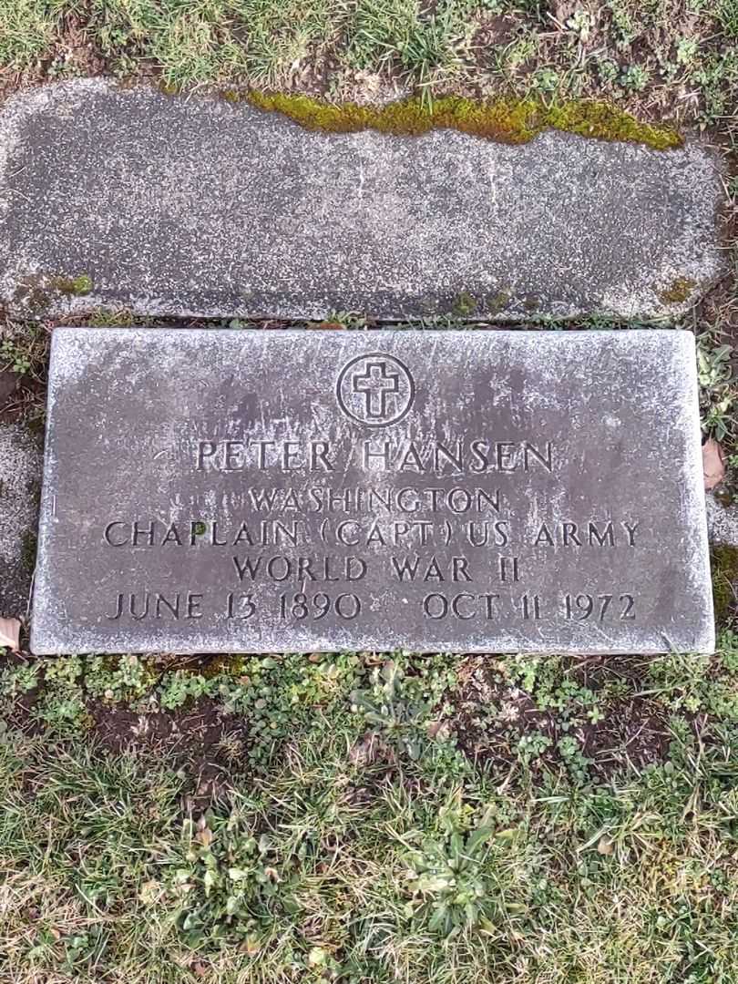 Peter Hansen's grave. Photo 1