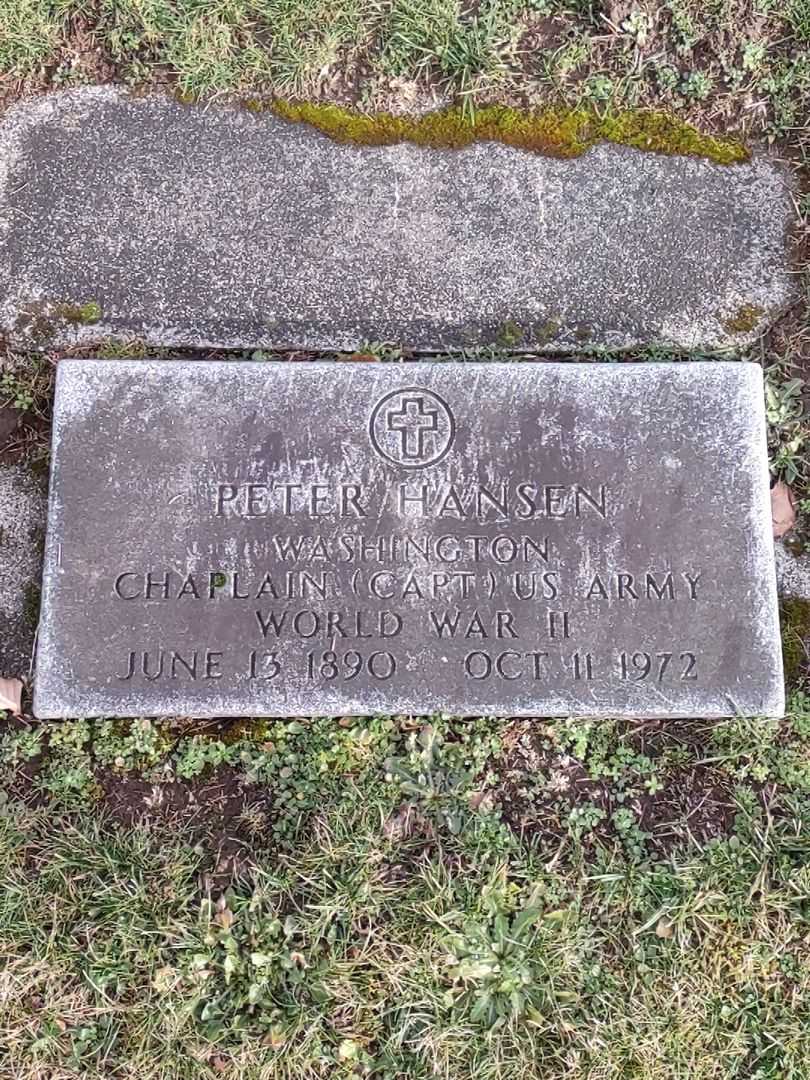 Peter Hansen's grave. Photo 2