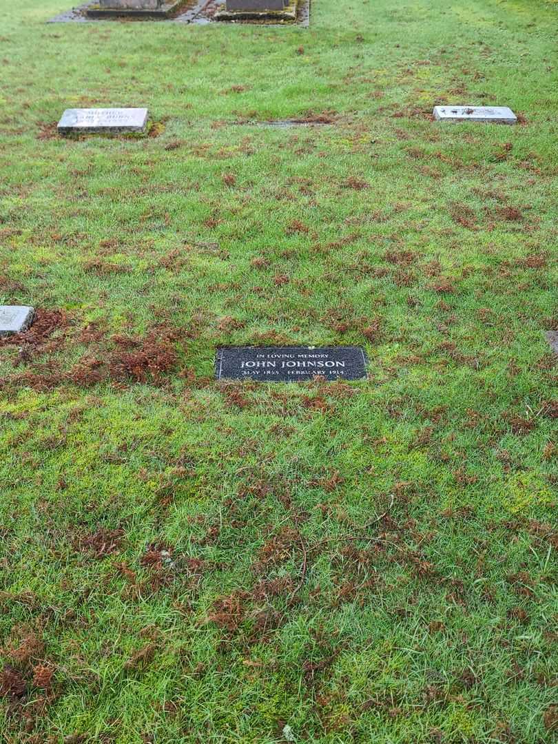 John Johnson's grave. Photo 2