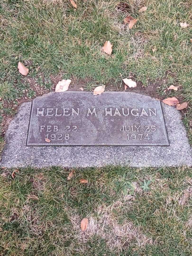 Helen M. Haugan's grave. Photo 2